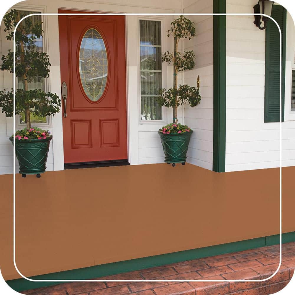 BEHR PREMIUM #MS-11 Low-Lustre Enamel Interior/Exterior Porch and Patio Floor Paint (2)