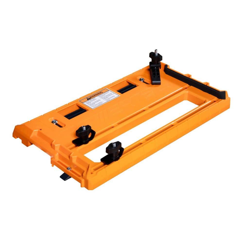 ‎POWERTEC Universal Circular Saw Track Plate Compatible with Most Track Saw Guide Rails and Straight Edge Clamps (1)