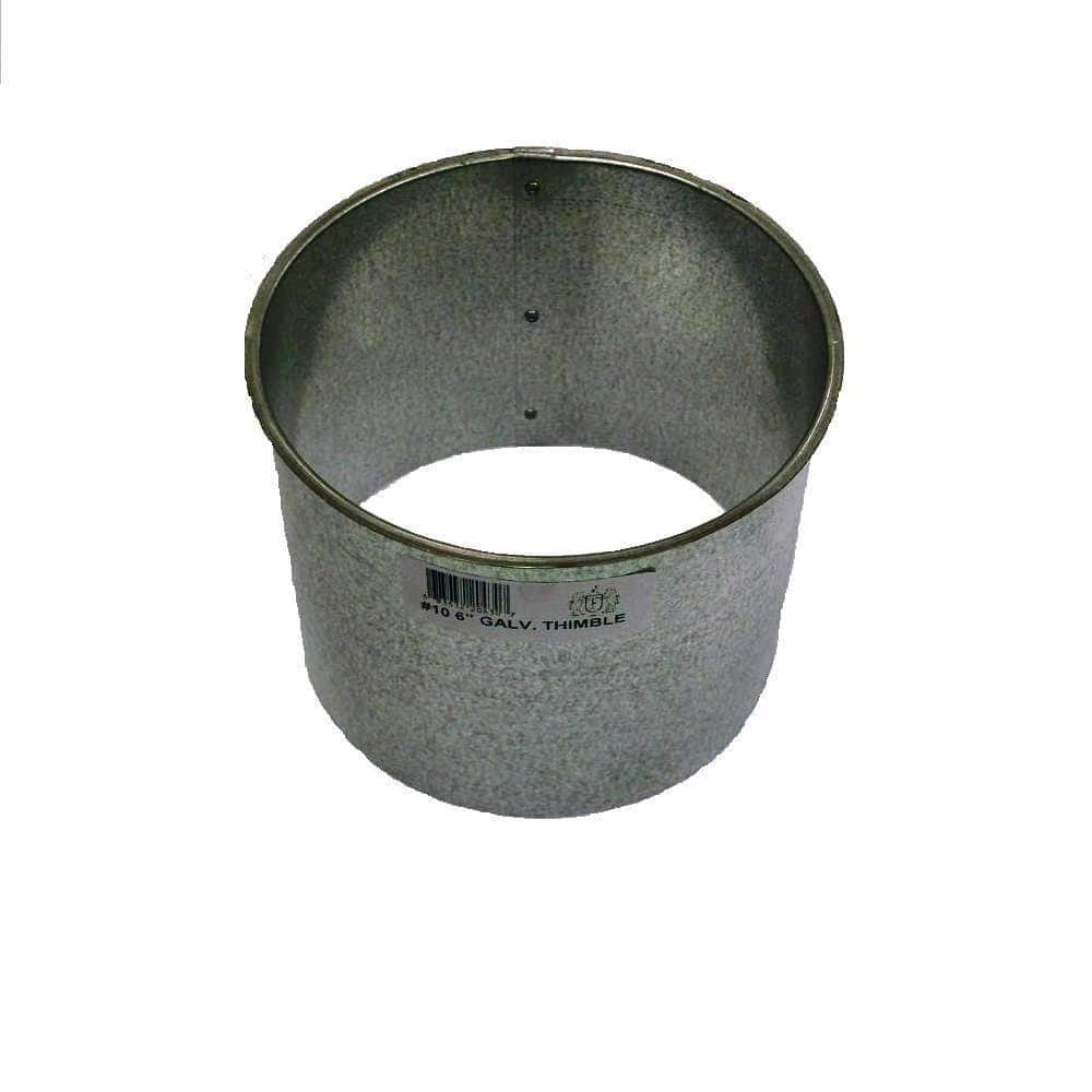 Unbranded 6 in. Smoke Pipe Wall Thimble