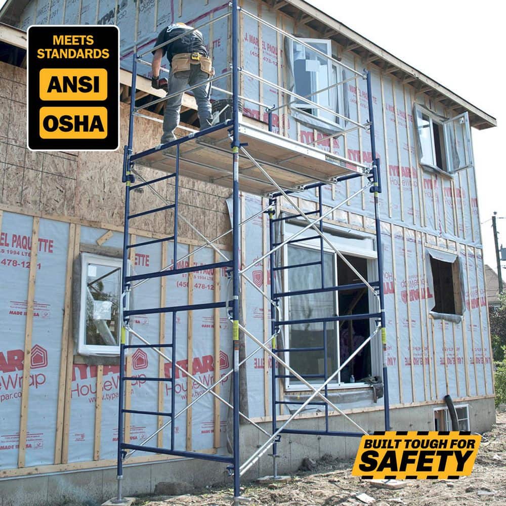 MetalTech Saferstack Series Blue Standard Mason Scaffold Frame (2)
