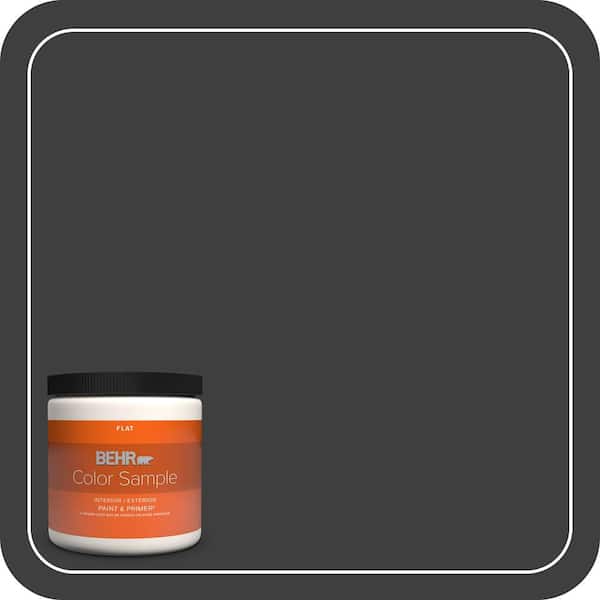 BEHR PREMIUM PLUS Black Enamel Low Odor & Primer (3)