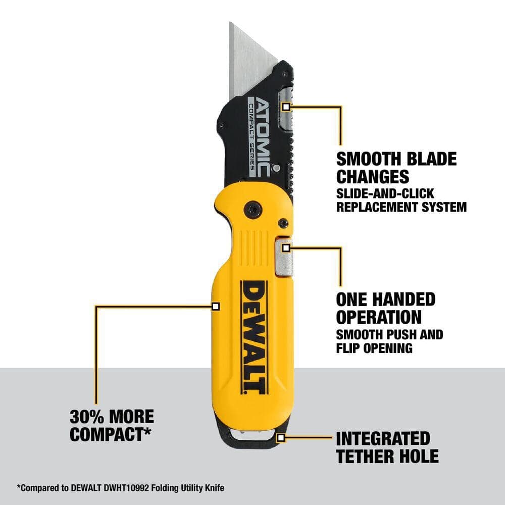 DEWALT Atomic Folding Utility Knife (2)