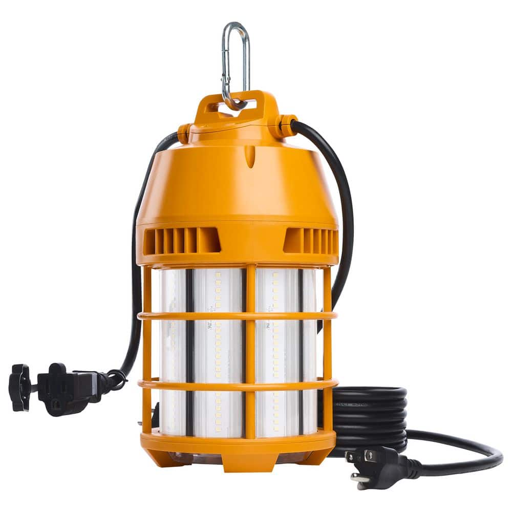 SATCO 120V 12000 Lumens LED Temporary Work Light Portable Job Site Hanging 5000K