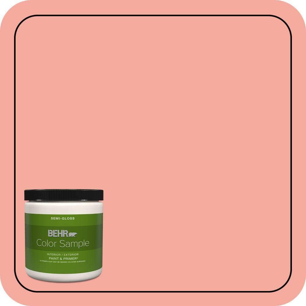 BEHR PREMIUM PLUS #190D-4 Rosy Outlook Enamel Low Odor & Primer (1)
