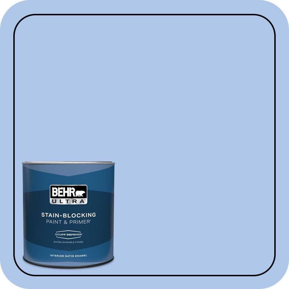 BEHR ULTRA 1 qt. #P530-2 Promise Keeping Extra Durable Satin Enamel Interior Paint & Primer (1)