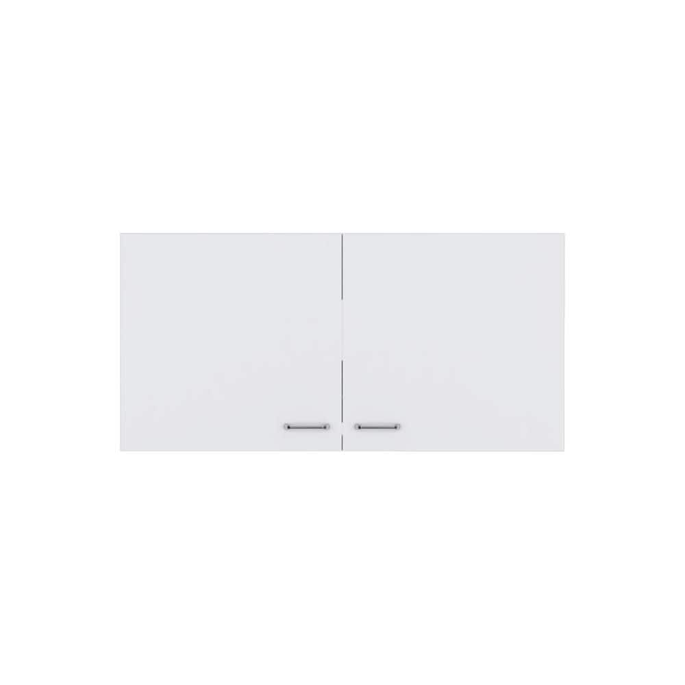 Tahanbath 39.40 in. W x 19.30 in. D x 12.60 in. H Bathroom Storage Wall Cabinet in White with 2 Spacious Shelves (1)