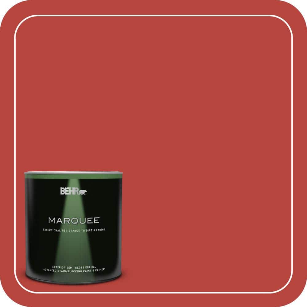 BEHR MARQUEE 1 qt. #P160-7 Stiletto Love Semi-Gloss Enamel Exterior Paint & Primer
