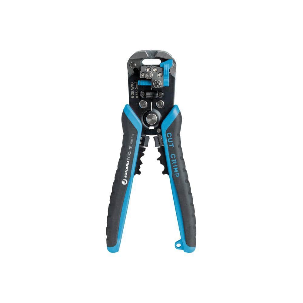 JONARD TOOLS Wire Stripper and Crimper for 8-26 AWG Solid and Stranded Wire