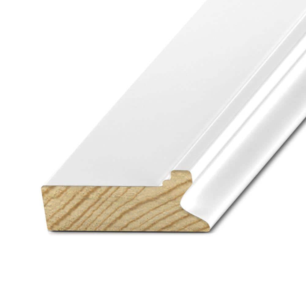 Kelleher 1 in. x 2-1/2 in. Treated Primed Pine Stucco Molding (2)