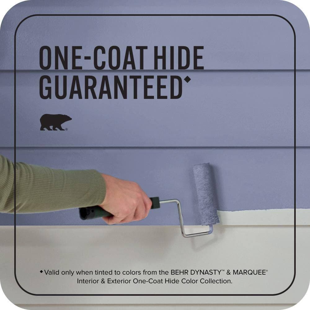 BEHR MARQUEE 1 gal. #S540-5 Velvet Curtain Flat Exterior Paint & Primer (3)