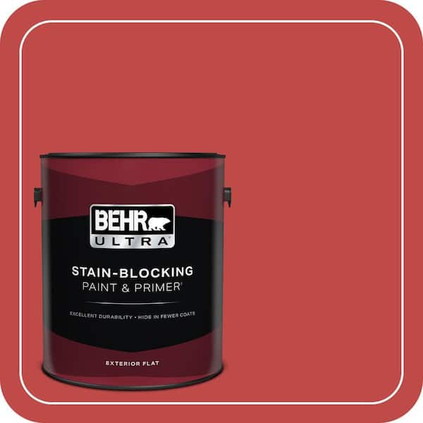 BEHR ULTRA 1 gal. #P160-6 Intrigue Flat Exterior Paint & Primer (2)