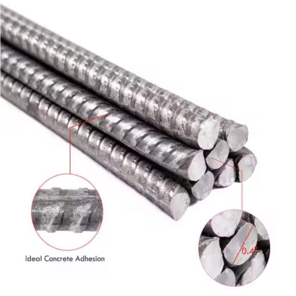 Wellco 0.4 in. x 3 ft. Black Nature Surface Metal Rebar (16-Pack) (3)