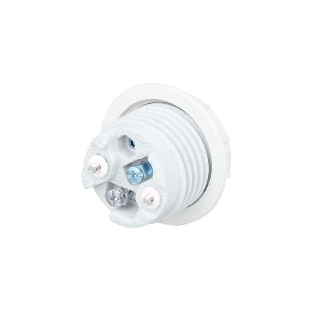 Bel Air Lighting 1.5 in. Porcelain Threaded Standard Base Socket with Metal Shade Ring Included (4)