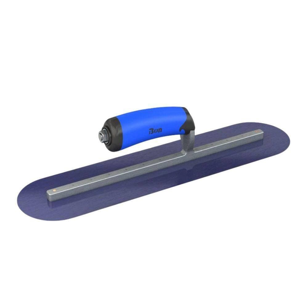 Unbranded 16 in. x 3 in. Round Finishing Trowel with Composite Comfort Grip Handle (2)