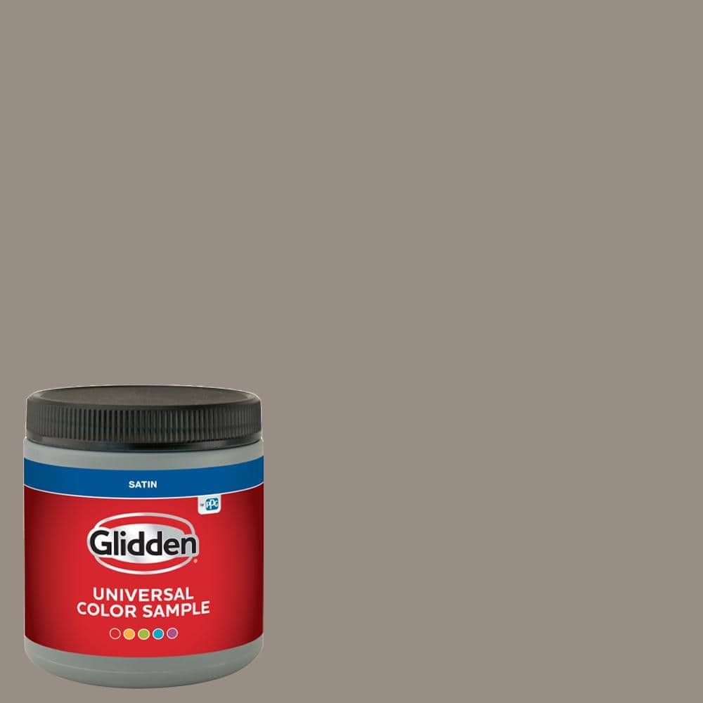 Glidden 8 oz. PPG1022-5 Eiffel Tower Satin Interior Paint Sample (1)