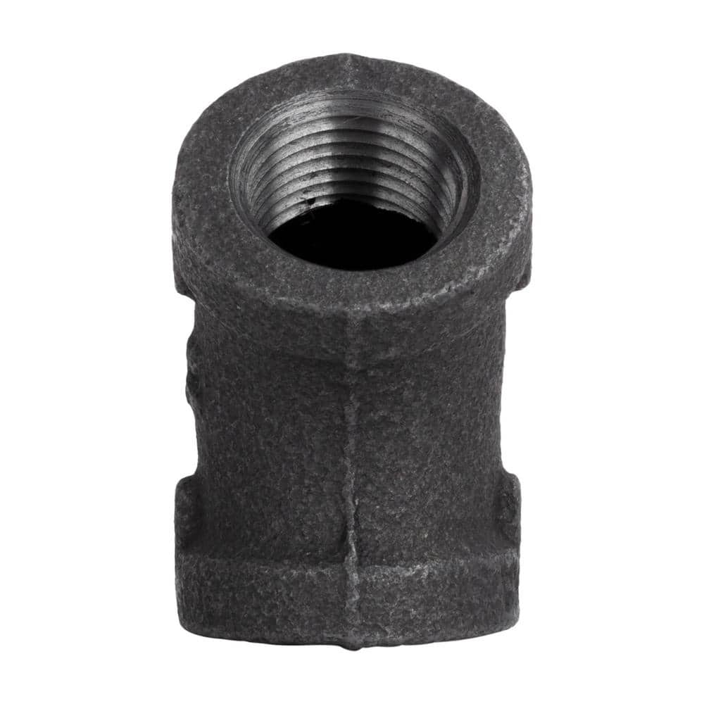 STZ 3/8 in. Black Iron 45° FIP x FIP Elbow (3)