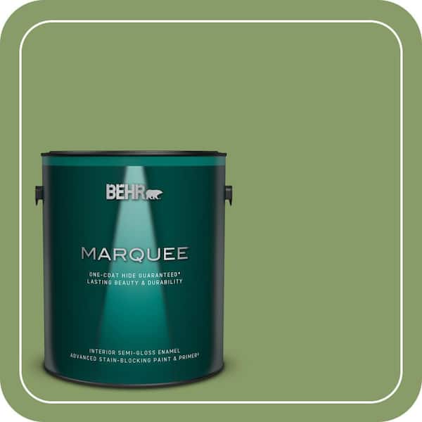 BEHR PREMIUM PLUS #M370-5 Agave Plant Flat Low Odor & Primer (4)