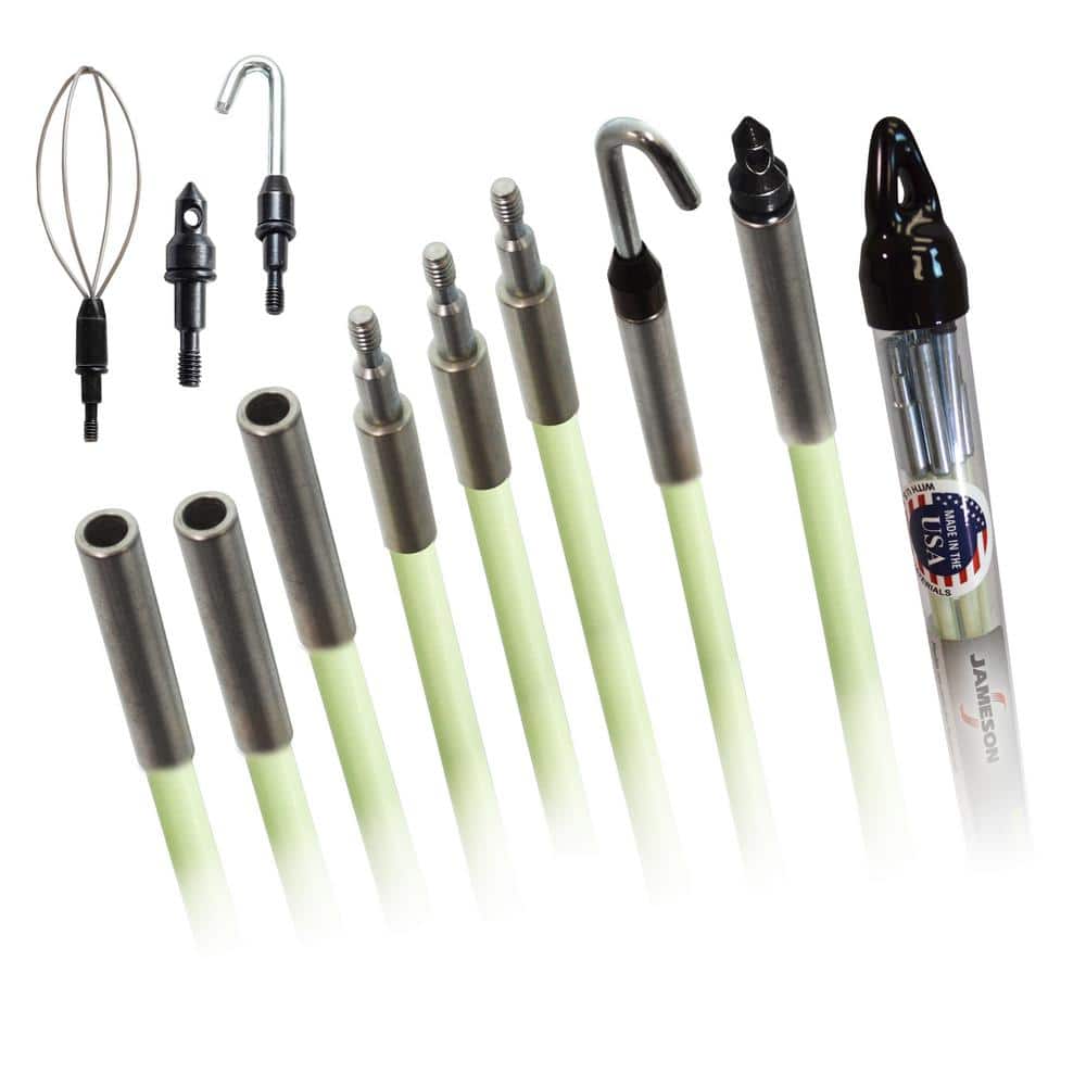 Jameson 35 ft. Glow Fish Rod Installer's Kit (1)