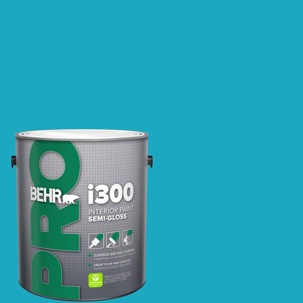 BEHR PRO 1 gal. #P480-5 High Dive Semi-Gloss Interior Paint (1)
