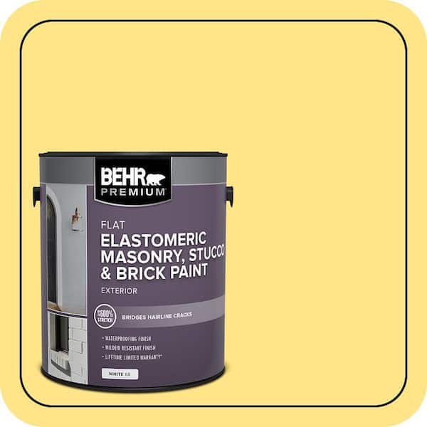 BEHR PREMIUM 1 gal. #P300-5 Upbeat Elastomeric Masonry, Stucco and Brick Exterior Paint (2)