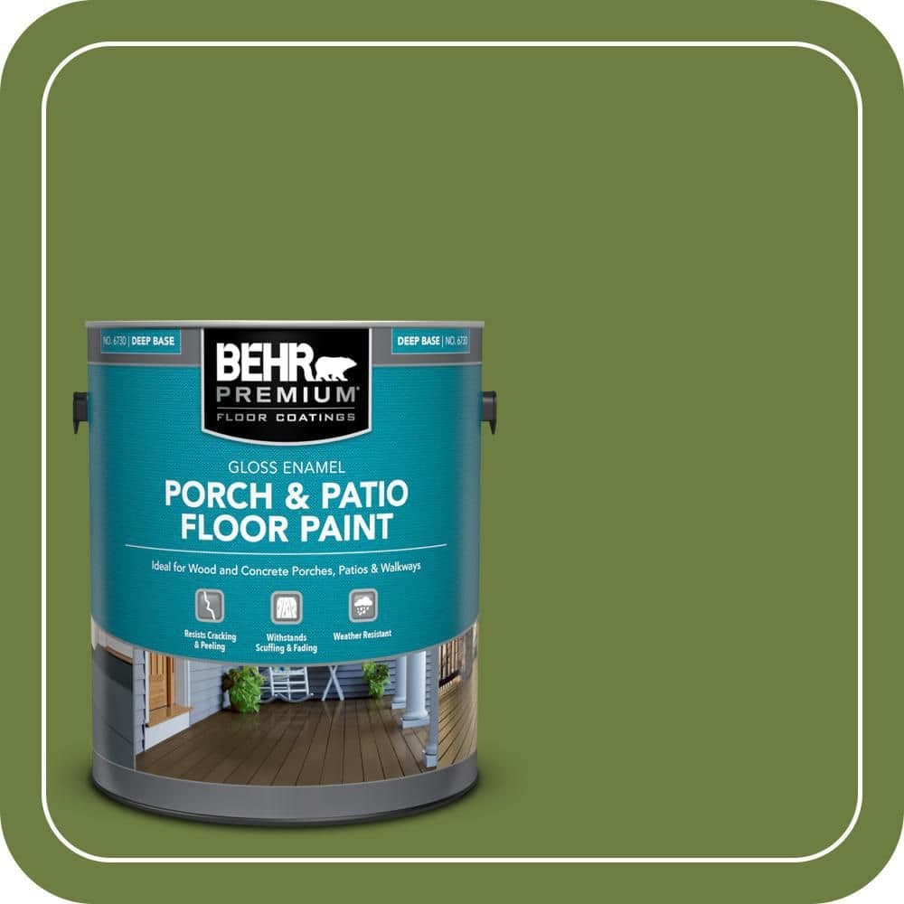 BEHR PREMIUM 1 gal. #M360-7 Rockwall Vine Gloss Enamel Interior/Exterior Porch and Patio Floor Paint