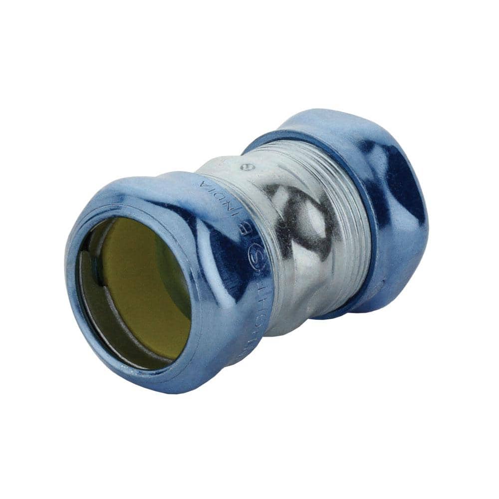 Commercial Electric 1/2 in. Electrical Metallic Tubing (EMT) Raintight Compression Coupling (5-Pack) (2)