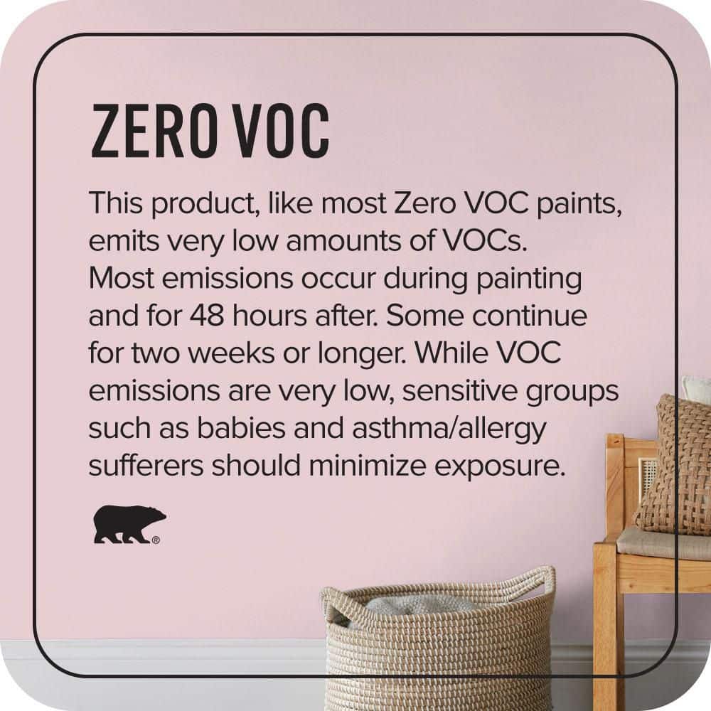 BEHR PREMIUM PLUS #100C-2 Cool Pink Enamel Low Odor & Primer (4)