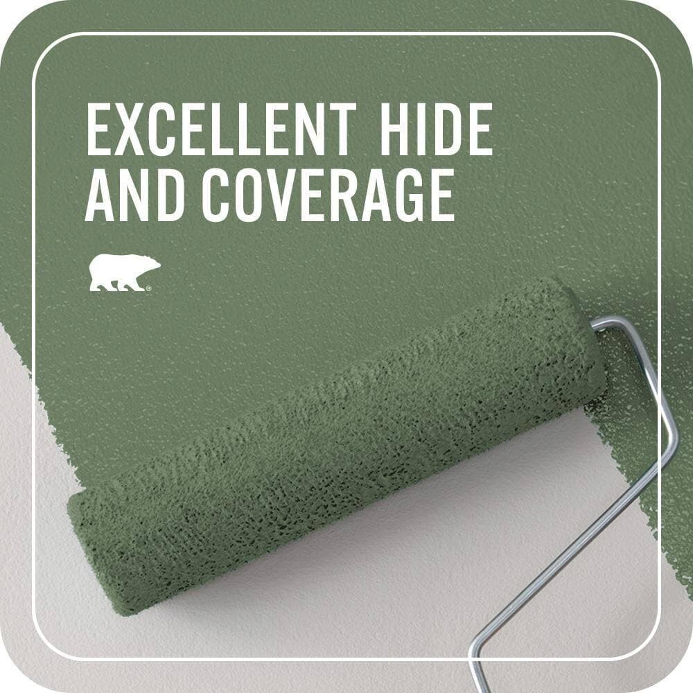BEHR PREMIUM PLUS #S390-6 Cliffside Park Enamel Interior/Exterior Paint & Primer Color Sample (4)