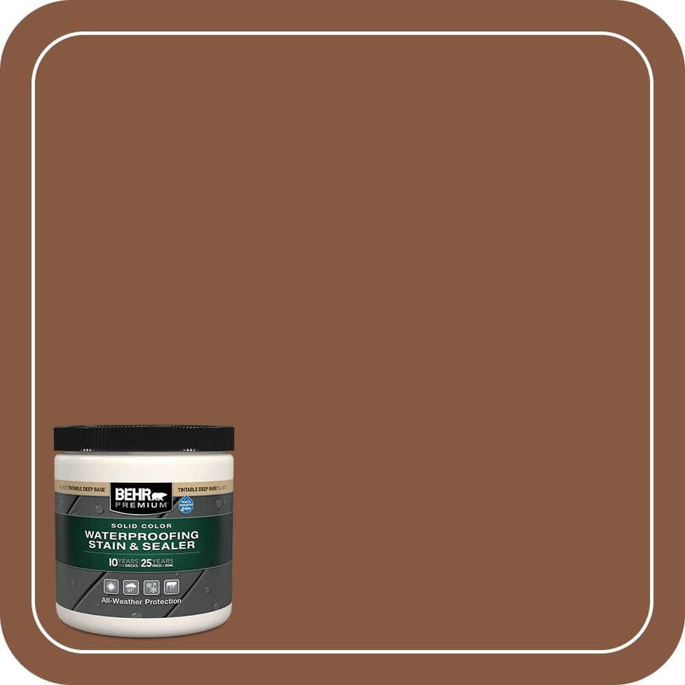 BEHR PREMIUM #SC-153 Color Waterproofing Exterior Wood Stain and Sealer (1)