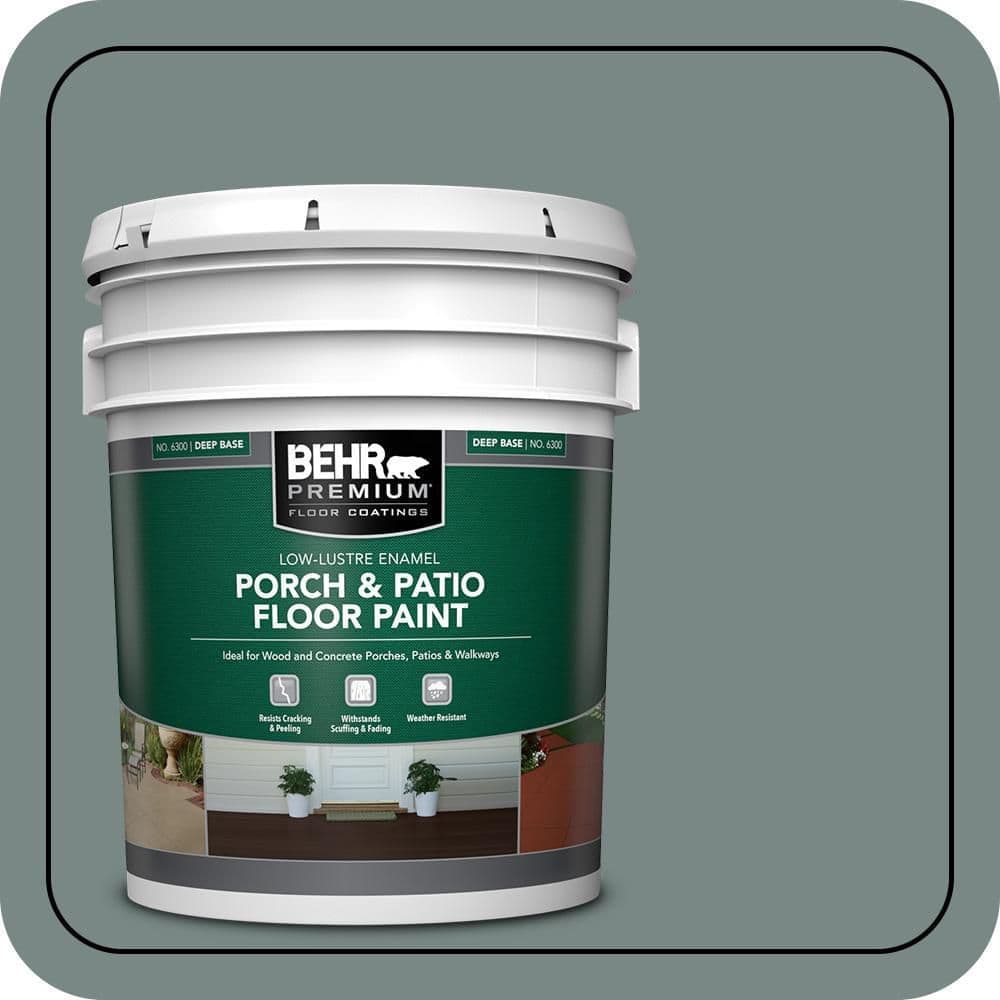 BEHR PREMIUM #PPU12-16 Low-Lustre Enamel Interior/Exterior Porch and Patio Floor Paint (1)