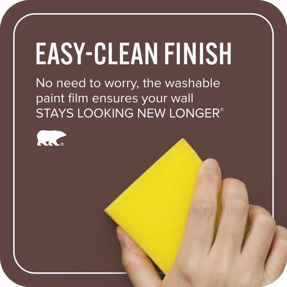 BEHR ULTRA 1 qt. #MQ1-54 Death By Chocolate Extra Durable Flat Interior Paint & Primer (4)