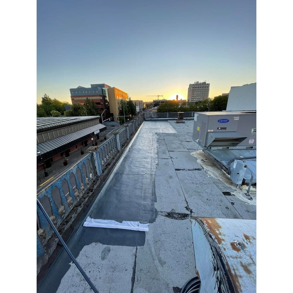 Ames 40 in.W x 81 ft. L Polyester Contouring Roof Fabric (2)