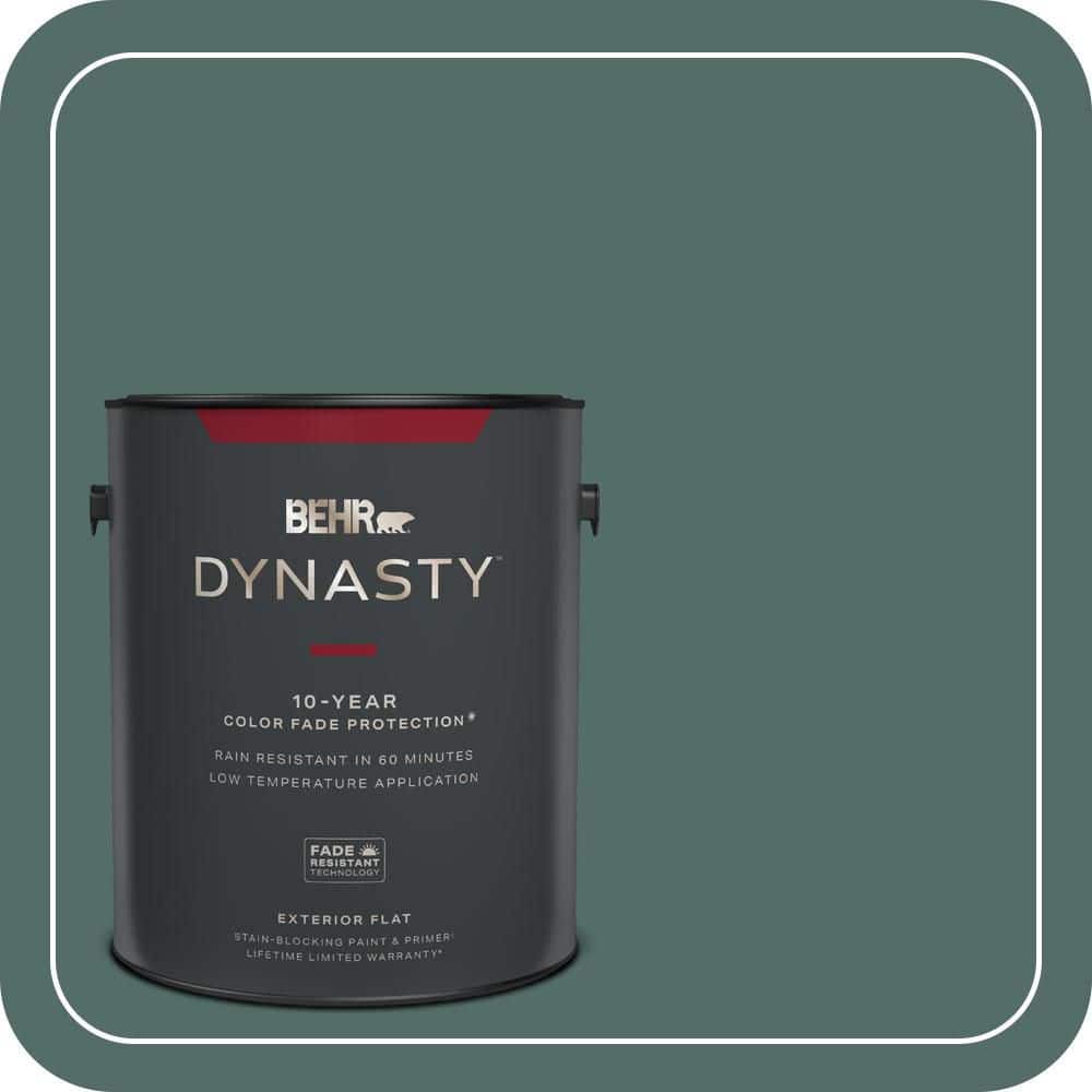 BEHR DYNASTY 1 gal. #MQ6-39 Chelsea Garden Flat Exterior Stain-Blocking Paint & Primer
