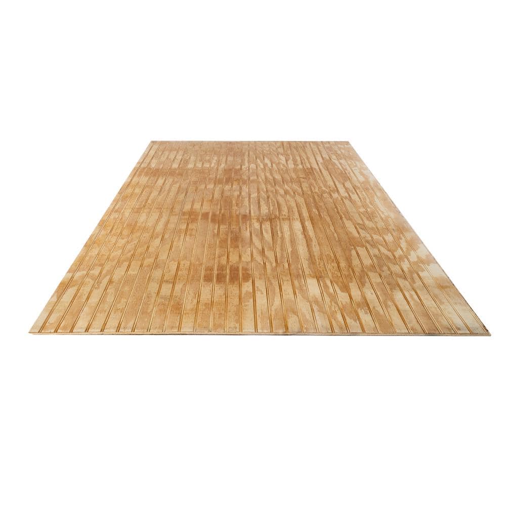 Ply-Bead Plywood Siding Plybead Panel (Nominal: 11/32 in. x 4 ft. x 8 ft. ; Actual: 0.313 in. x 48 in. x 96 in. ) (4)