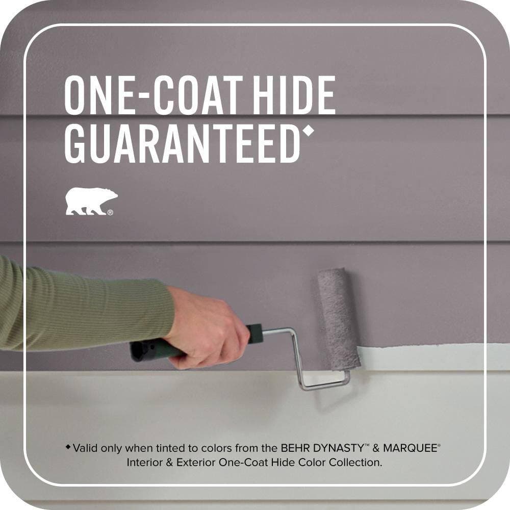 BEHR MARQUEE 1 gal. #N570-4 Classy Plum Flat Exterior Paint & Primer (3)