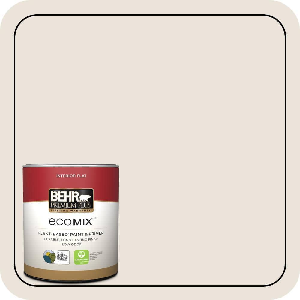 BEHR PREMIUM PLUS #OR-W13 Shoelace Enamel EcoMix Plant-Based & Primer (1)