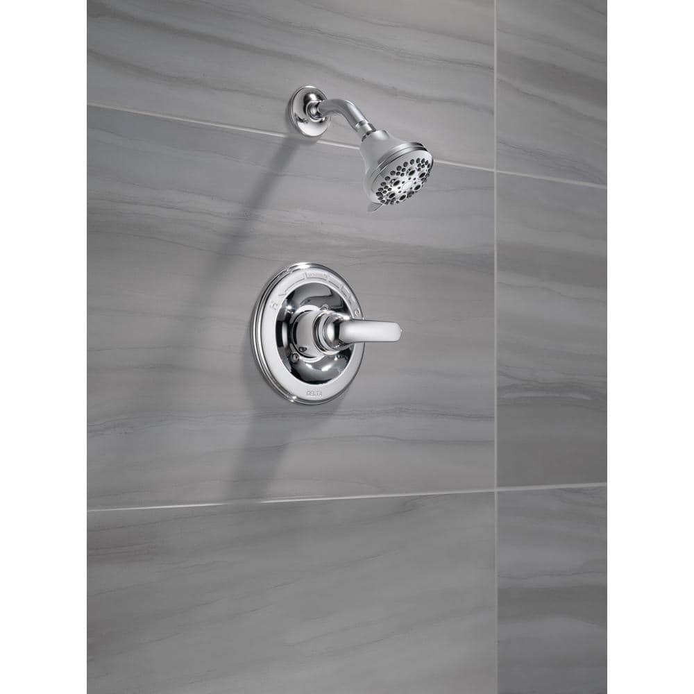 Delta Classic Single-Handle 5-Spray Shower Faucet with Stops in Chrome (Valve Included) (2)