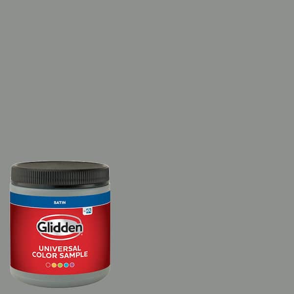 Glidden 8 oz. PPG1009-5 Phoenix Fossil Satin Interior Paint Sample (2)