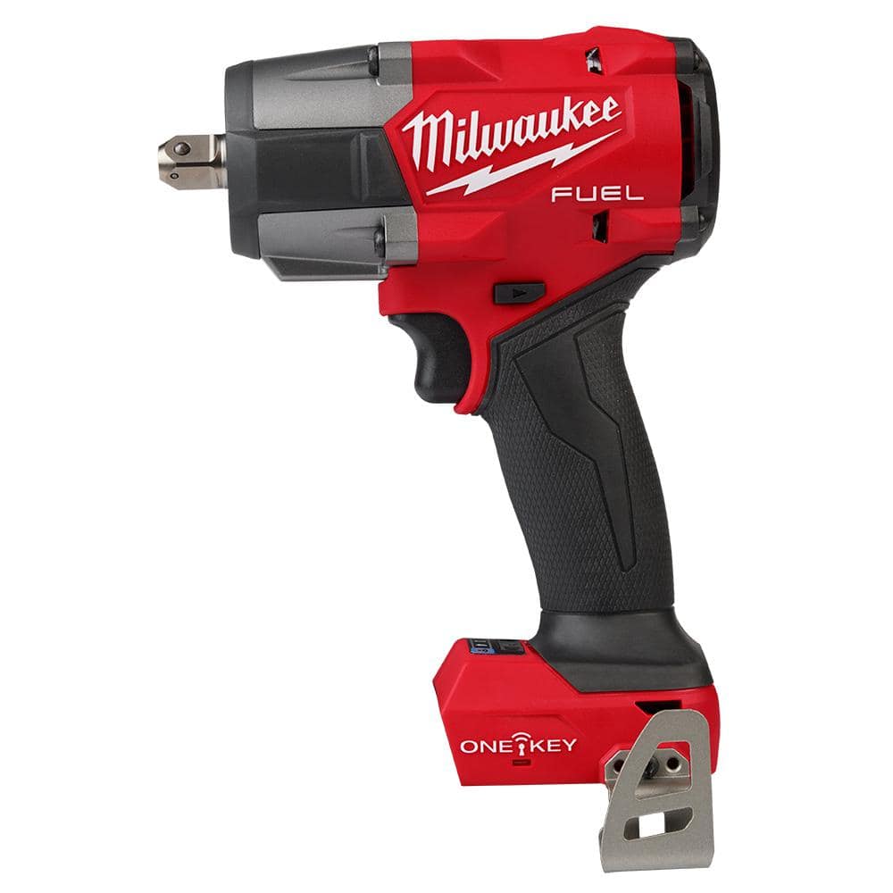 Milwaukee M18 FUEL 18-Volt Lithium-Ion Brushless Cordless Mid-Torque 1/2 in. Impact Wrench w/Pin Detent (1)