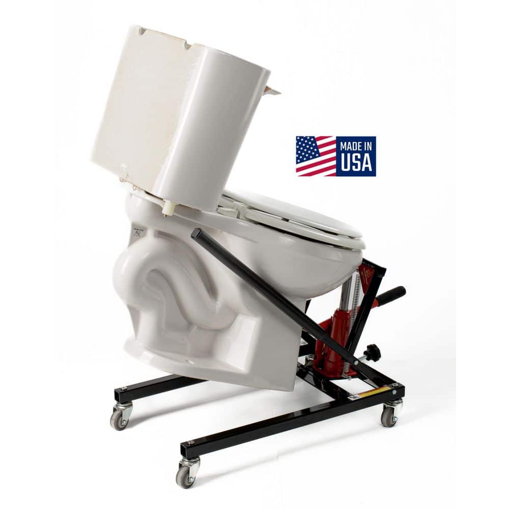 Unbranded Toilet Master Jack is a PRO Tool Designed to Easily Lift, Move, and Install Toilets