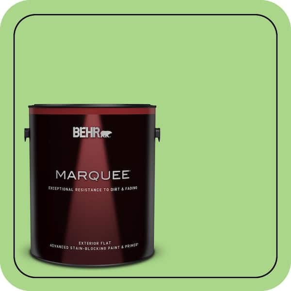 BEHR PREMIUM PLUS #430B-4 Peas a Pod Enamel Low Odor & Primer (3)