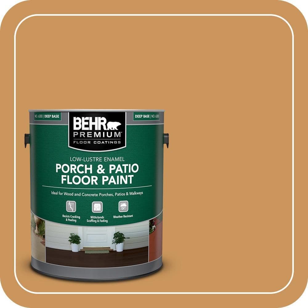 BEHR PREMIUM #M250-5 Low-Lustre Enamel Interior/Exterior Porch and Patio Floor Paint (1)
