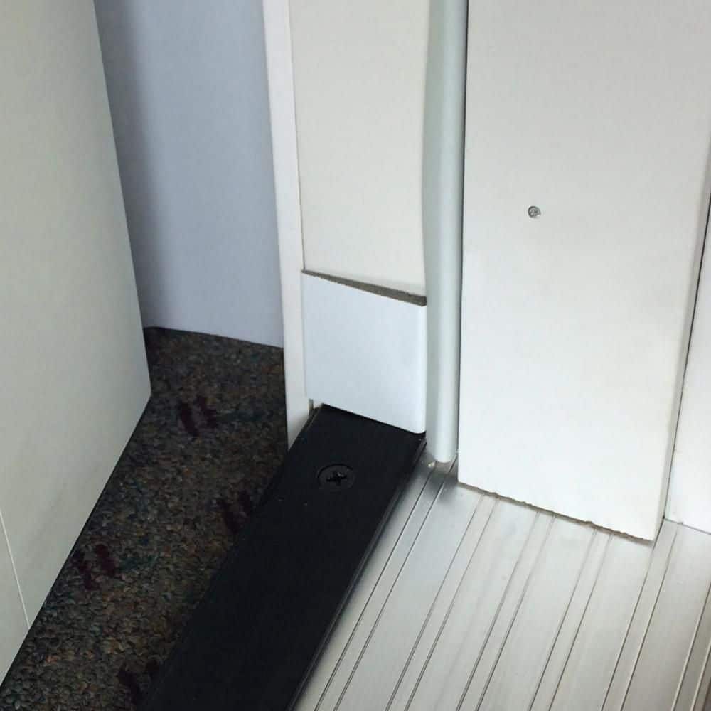 M-D Building Products 1.625 in. x 2 in. White Vinyl and Foam Door Corner Seals for Interior and Exterior Doors Weatherstrip (4)