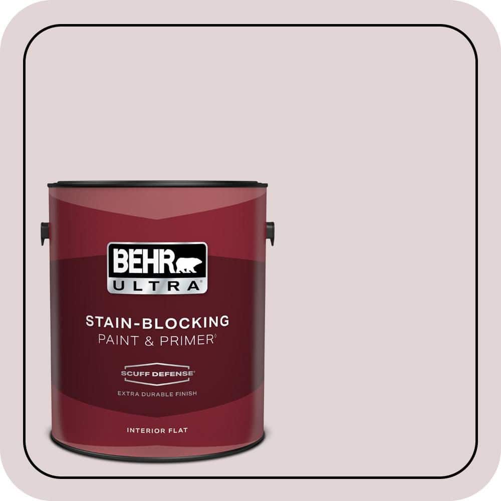 BEHR ULTRA 1 gal. #N120-2 Razzberry Fizz Extra Durable Flat Interior Paint & Primer (1)