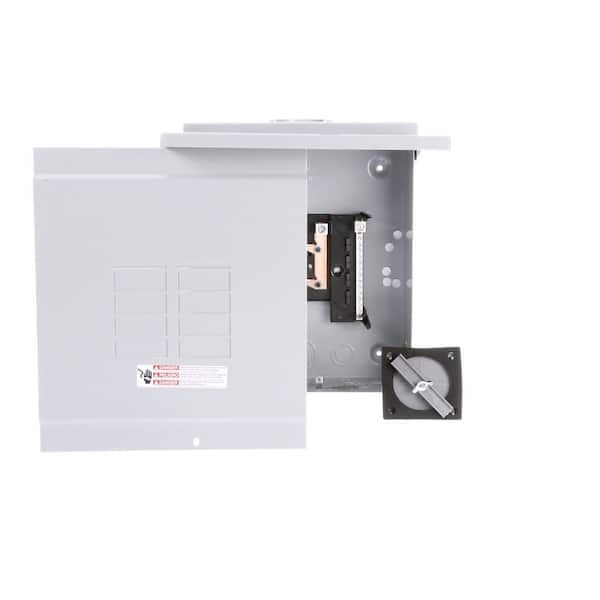 Siemens EQ 125 Amp 8-Space 16-Circuit Main Lug Outdoor Load Center