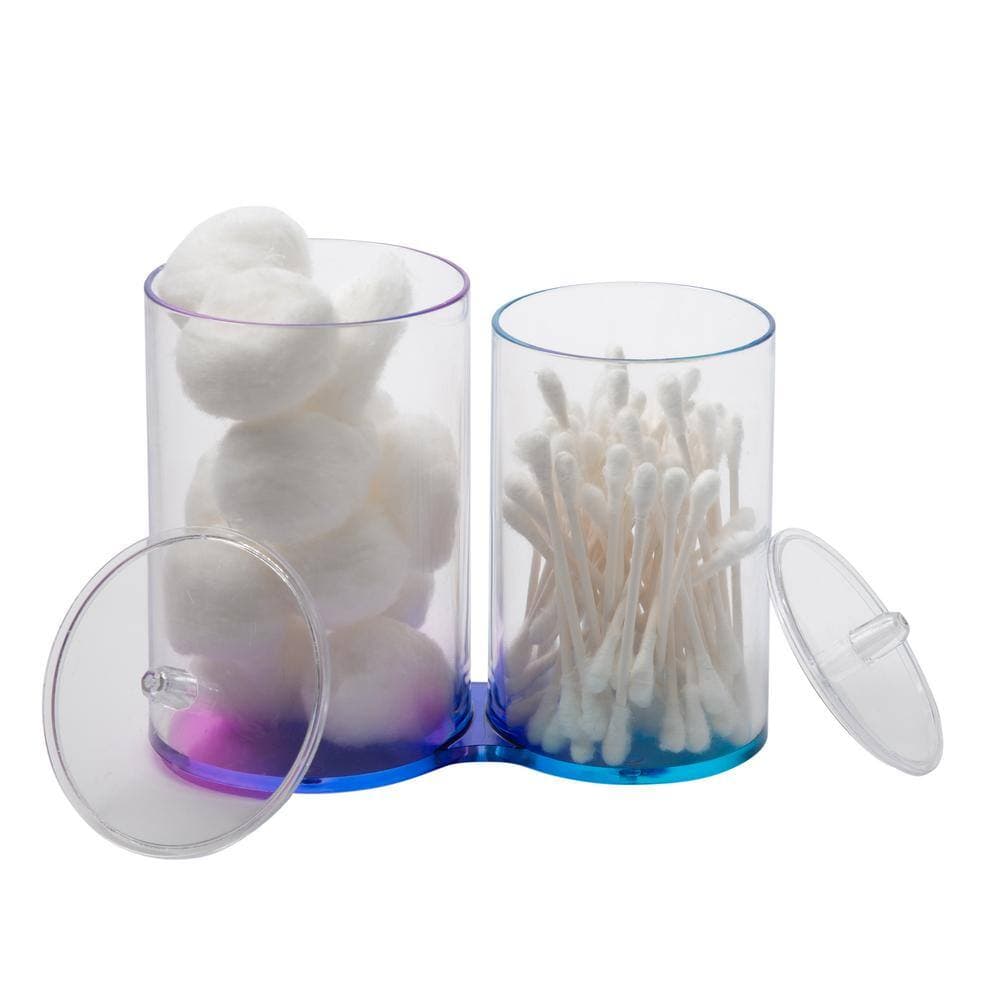 Simplify 2 Compartment Q-Tip and Cotton Holder in Ombre (2)