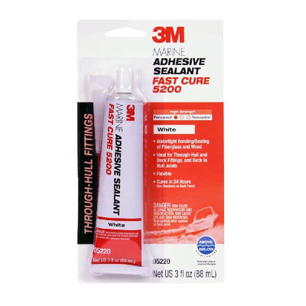 3M 3 oz. Marine Fast Cure Adhesive Sealant