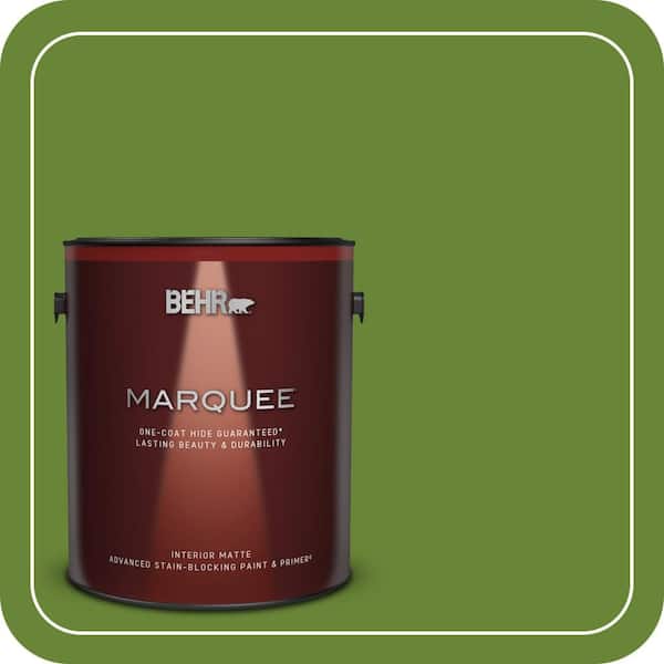 BEHR MARQUEE 1 gal. #P370-7 Sun Valley Matte Interior Paint & Primer (2)
