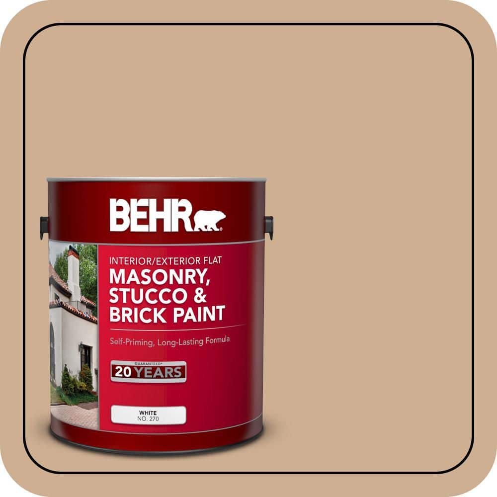 BEHR 1 gal. #PPF-42 Gathering Place Flat Interior/Exterior Masonry, Stucco and Brick Paint (1)