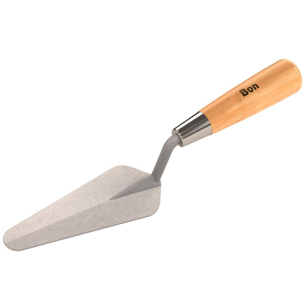 Bon Tool 5-1/2 in. x 2 in. Pro Duckbill Brick Trowel - Wood Handle